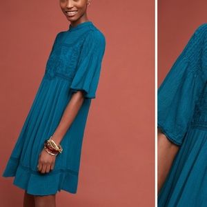 NWT Anthropologie Calistoga Tunic Midi Dress Sz 4